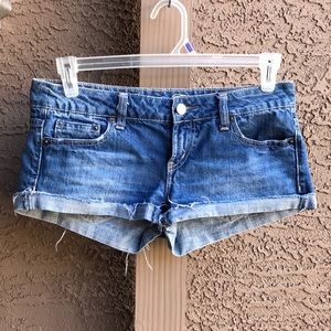 American eagle denim shorts